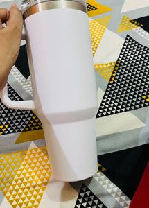 White Insulated Tumbler wdt steelstraw newwdt tag
