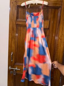Colorful Tie-Dye Maxi Dress