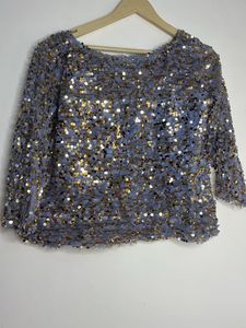 sequins shrug / jacket