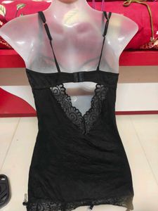 Black Lace Lingerie Babydoll