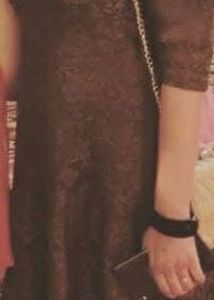 Elegant Brown Ethnic Gown