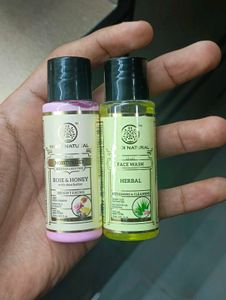 Khadi Natural Face Wash &amp; Moisturizer