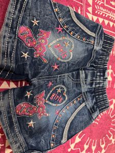Cute Denim Shorts for Girls