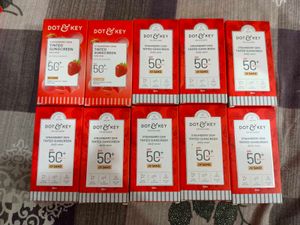 (Pack of 10) DOT & KEY Strawberry Dew Tinted Sunsc