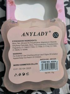 ANYLADY Cherry Blossom Eyeshadow Palette