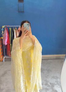 Beautiful Yellow Kurta Set with Dupatta kamiz