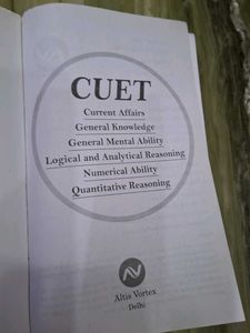 CUET (UG) 2022 General Test Book