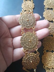 Long Neckpiece Golden ( Copper )