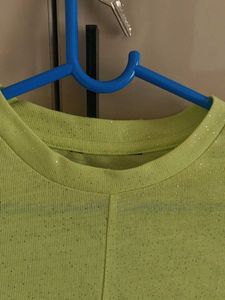 Cute Neon Green Crop Top