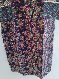 Floral Print Kurti Set