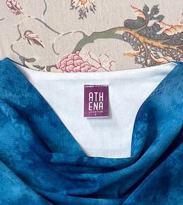 y2k Mermaidcore cowl neck top