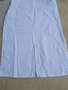 White Kurta With Collar