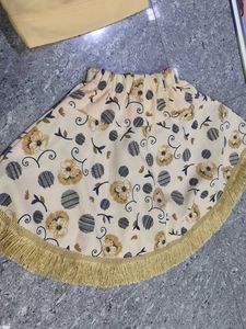 Adorable Baby Girl's Skirt Set