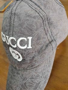 Gucci Logo Floral Print Vintage Baseball Cap