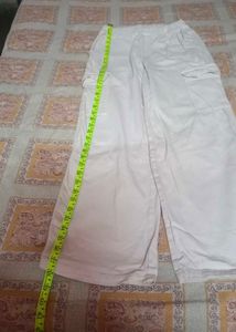 Chic White Cargo Pants