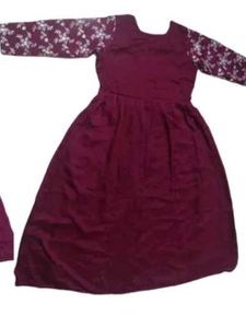 Elegant Embroidered Anarkali Gown