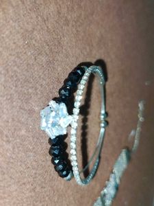 Sparkling Bracelet and Bangle Set