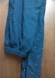 Emerald Green Embroidered Anarkali