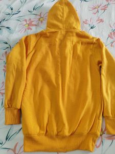 Yellow Graphic Hoodie
