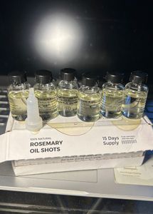 100% Natural Rosemary Oil Shots