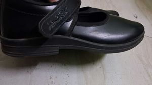 Black Shiny School Shoes for Students