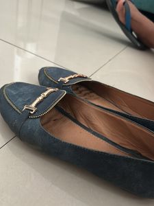 Very Pretty Belly Flat Navy Blue, 38size
