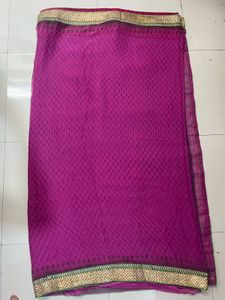Bandhani Dupatta - Blue &amp; Pink