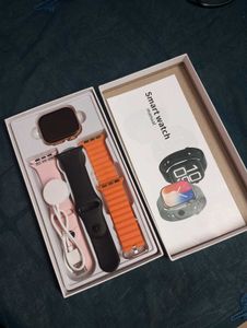 Smartwatch with Multiple Straps