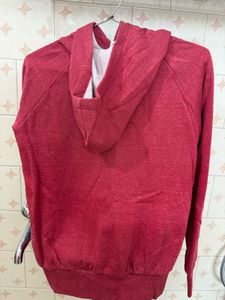 Cozy Maroon Hoodie