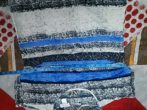 Women Multicolour Imported Top In L Size
