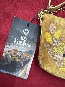 Caprese Embroidered Clutch