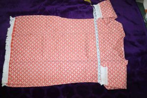 chikankari kurti never used