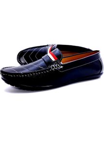 CORWOX Men's Black Loafer Shoes