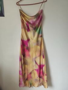 Vibrant Tie-Dye Slip Dress