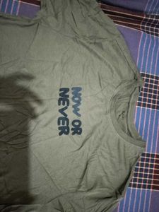 Men's Graphic T-Shirt "Now or Never"