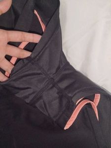 Athletic Shorts with Pink Trim