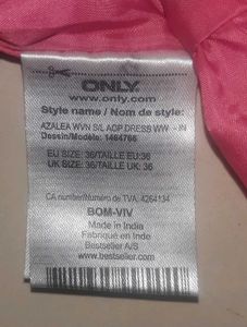 Vibrant Pink Chic Sleeveless Only Dress - Women