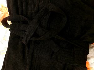 New Bathrobe , Classy Bathrobe Black Color