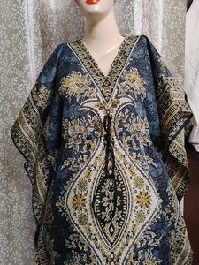 Bohemian Print Kaftan Dress
