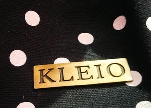 KLEIO Black Slingbag