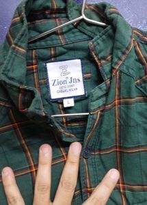 Men's Tropical Print Short Sleeve Shirt