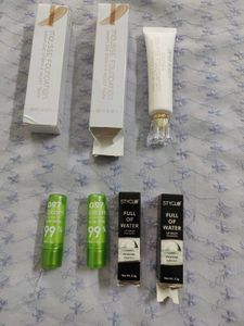 Swiss Beauty Mousse Foundation & Lip Balms