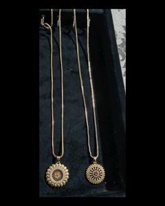 Assorted Gold Pendants with Chains✨💛