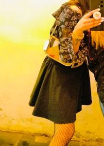 Classic Black A-Line mini Skirt