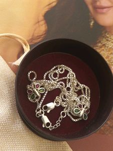 Elegant Silver Anklet from Kalyan Jewellers