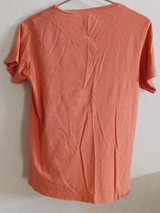 Orange Graphic T-Shirt