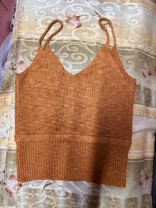 Cozy Knit Spaghetti Strap Top