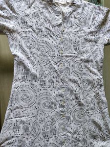 Aline cotton kurta worli print from westside.