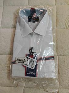 Men's White Short Sleeve Shirt