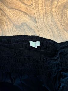 Black Loose Fit Palazzo Pants